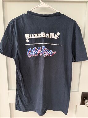 BuzzBallz Old Row Navy Short Sleeve Graphic Tee